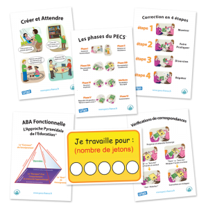 lot de 6 stickers